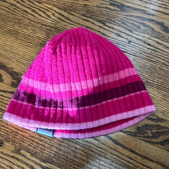 Columbia Kids' Vibrant Pink and Purple Beanie - Picture 2 of 2